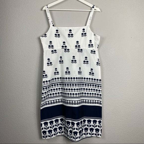 Tex by MaxAzria Sundress Floral Tulip Size Medium 100% Cotton - Picture 7 of 7